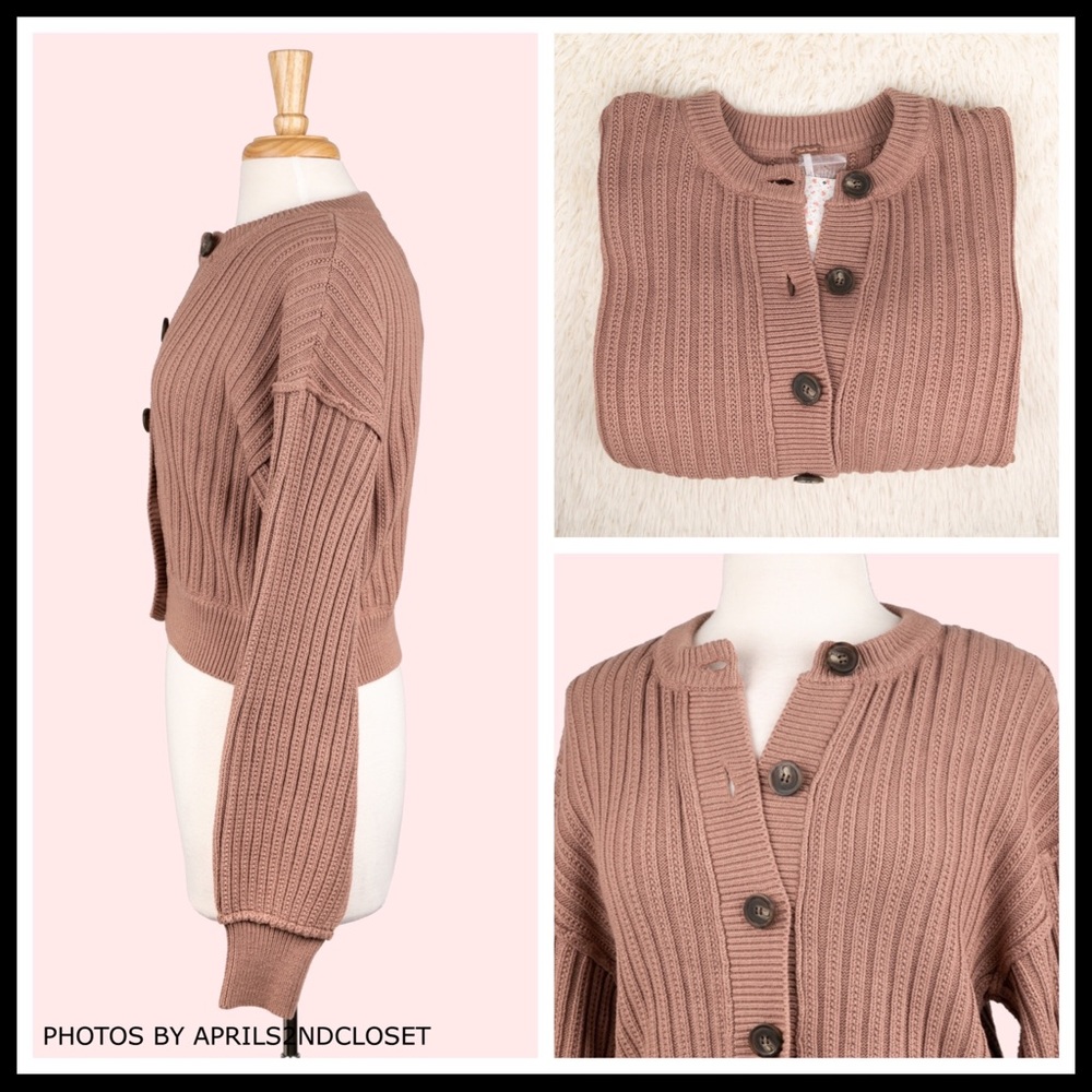 ❗️6-HOUR SALE❗️FREE PEOPLE LUXE KNIT CARDI A2C - Picture 10 of 16